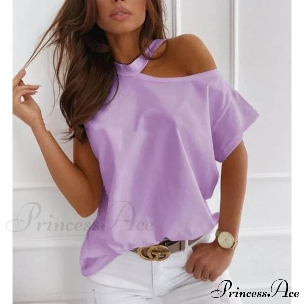 Casual Print Short Sleeve O-neck Tops image 6