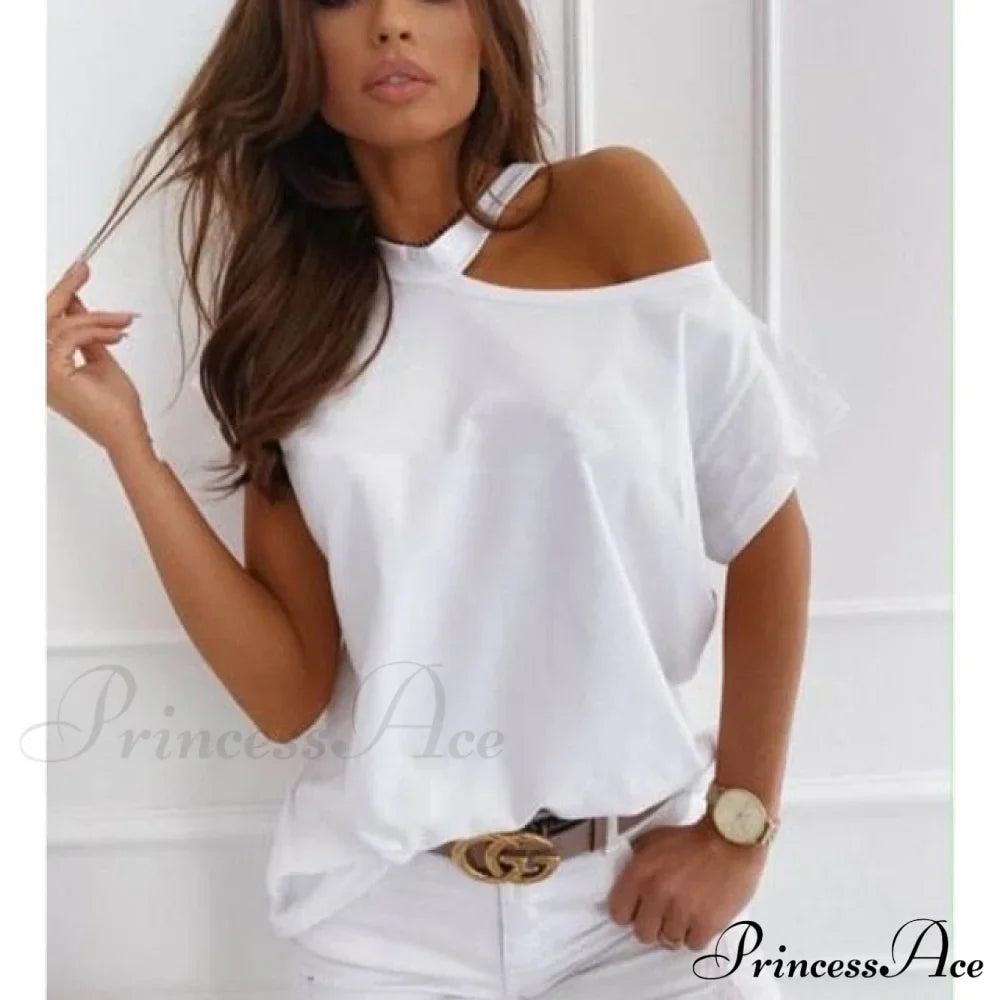 Casual Print Short Sleeve O-neck Tops image 4