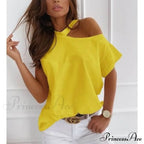Casual Print Short Sleeve O-neck Tops image 7
