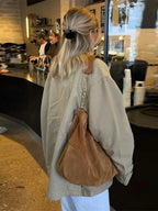 Casual Solid Bomber Jacket image 3