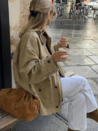 Casual Solid Bomber Jacket image 4
