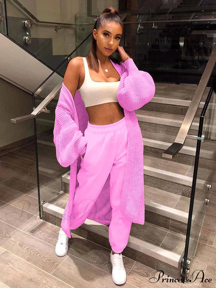 Casual Solid Graceful color Cardigan image 9