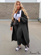Casual Solid Graceful color Cardigan image 3