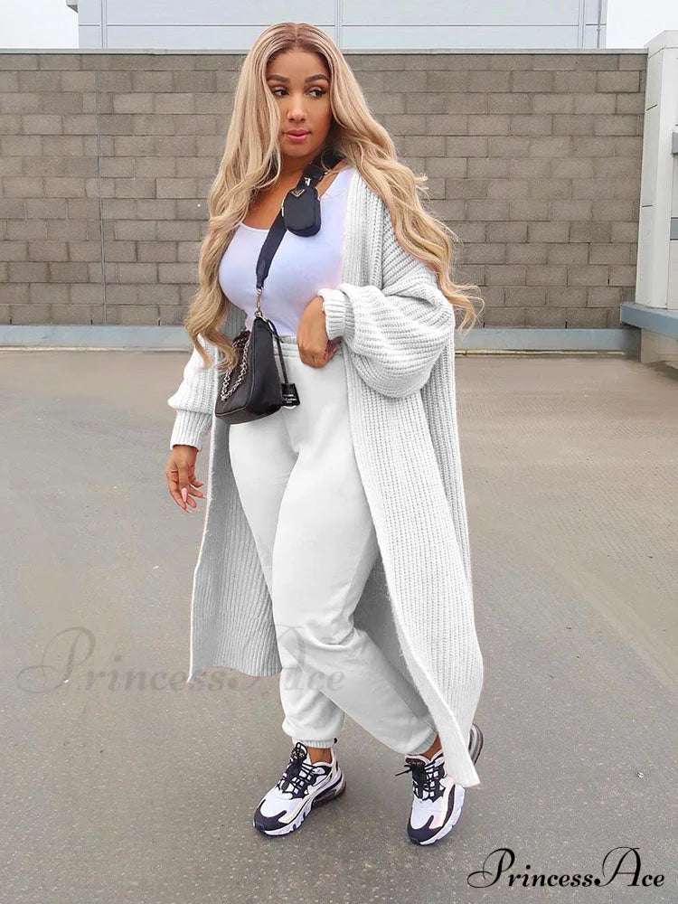 Casual Solid Graceful color Cardigan image 5