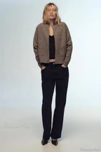 Casual Wool Long Sleeve Cardigan image 3