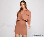Casually Chic Ribbed Charming Knit Mini Dress image 4