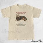 Cat Elegant Quotes GraphicT-Shirt image 5