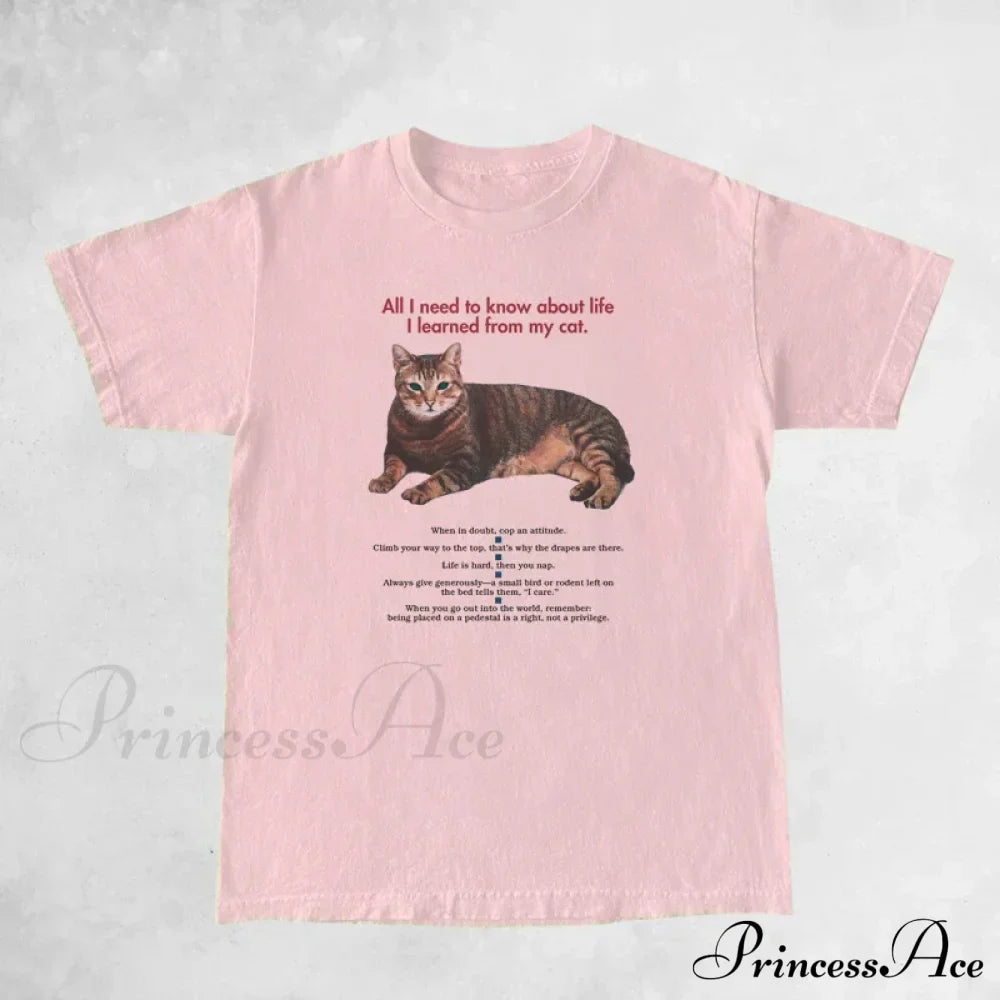 Cat Elegant Quotes GraphicT-Shirt image 4