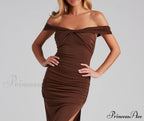 Catalina Twist Front Charming Maxi Formal Dress image 3