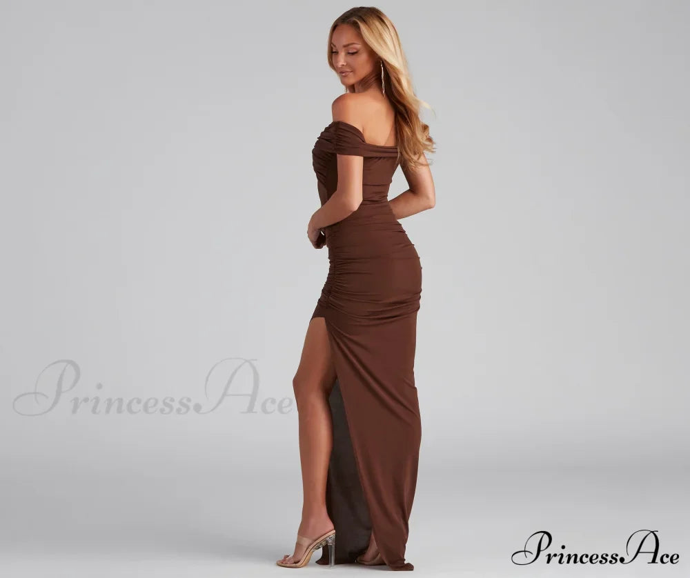 Catalina Twist Front Charming Maxi Formal Dress image 2
