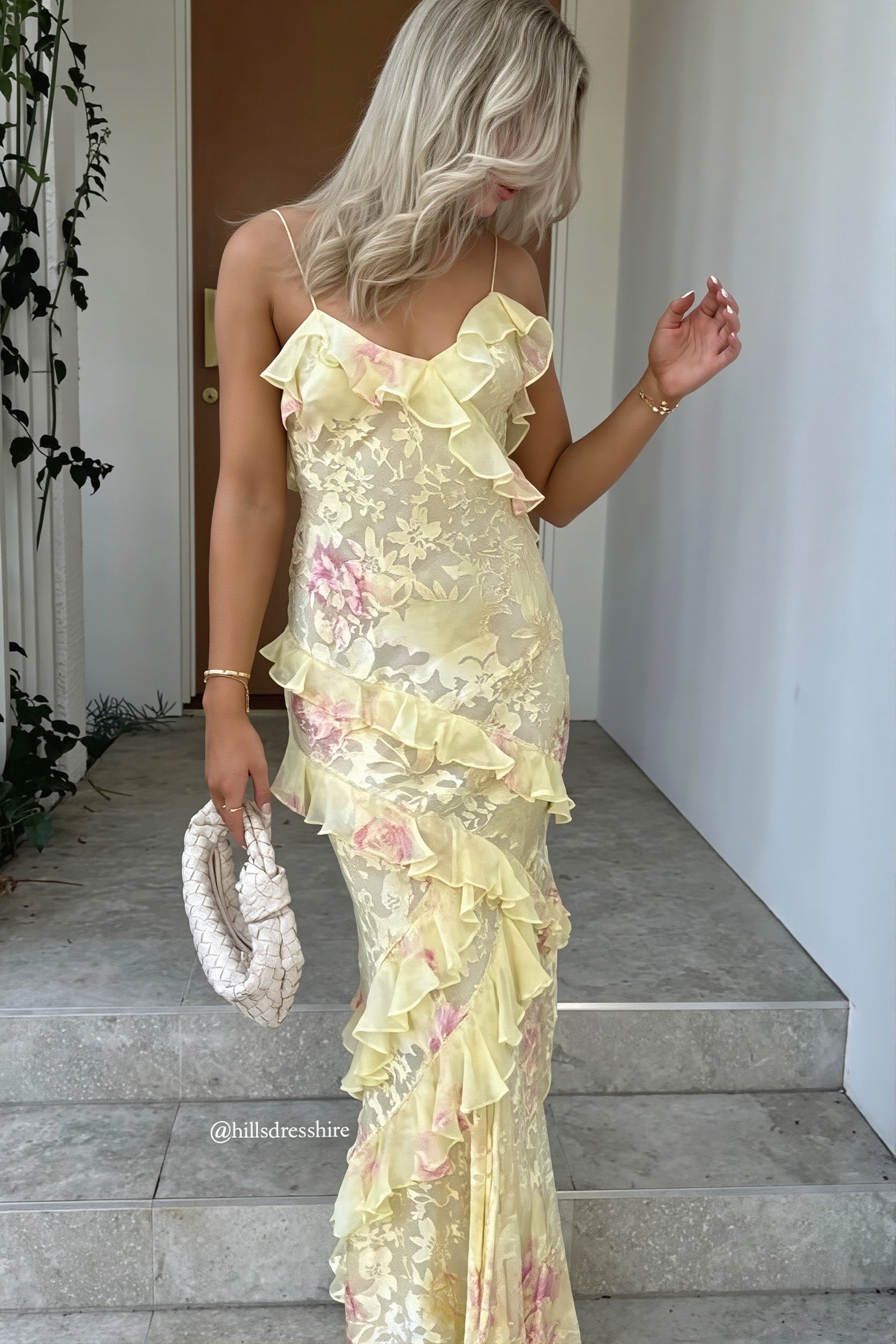 Jacquard Gradient Wave Maxi Dress image 2