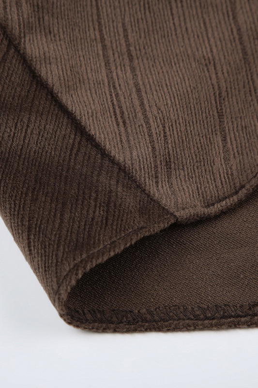 Asymmetric Draped Midi Skirt image 6