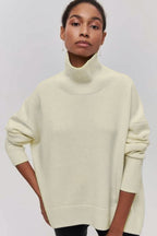 Loose Fit High Neck Sweater image 9