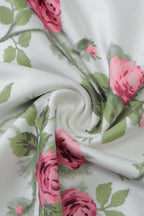 Strapless Spaghetti Strap Slim Waist Floral Dress image 4