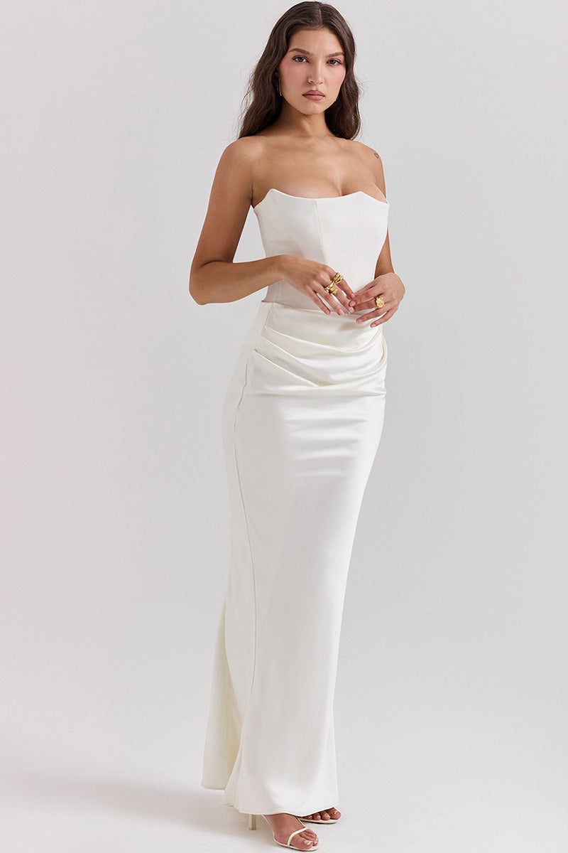 Chic Corset Backless Bodycon Formal Dress image 1