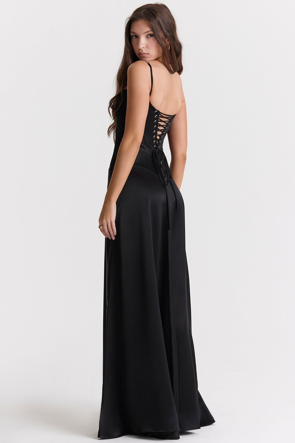Elegant Cami Backless Maxi Party Dress image 6