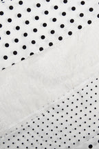 Polka Dot Lace Asymmetrical Maxi Skirt image 5