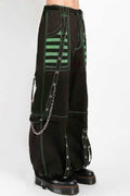 Gothic Wide Leg Cargo Jeans image 5