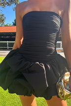 Layered Strapless Ball Party Dress image 6