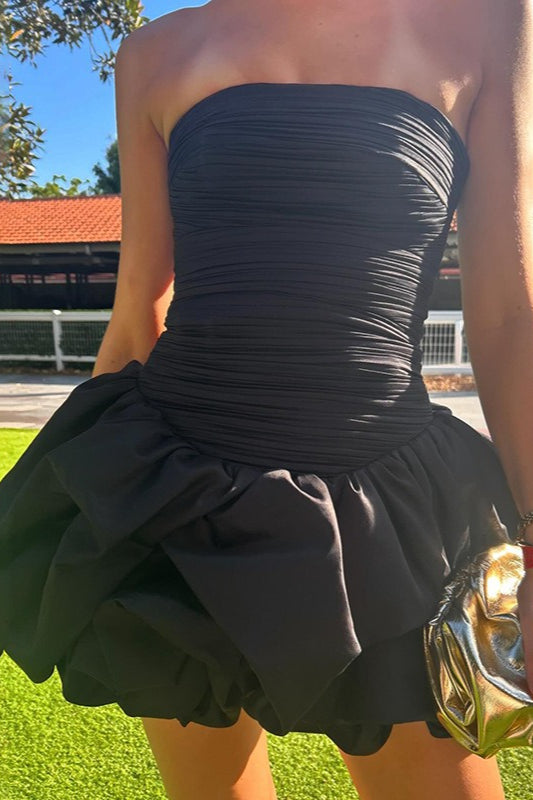 Layered Strapless Ball Party Dress image 6