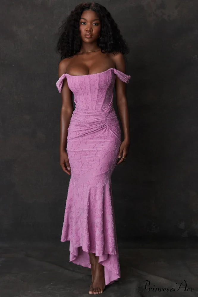 Cesca Rose Pink Charming Floral Maxi Dress image 5
