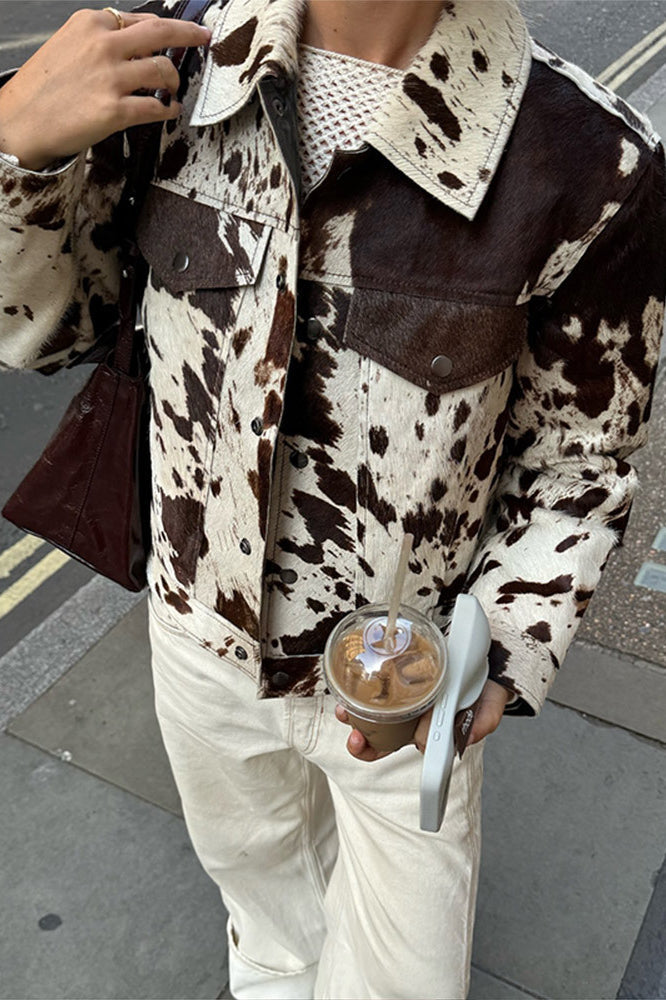 Casual Printed Overshirt Coat image 1