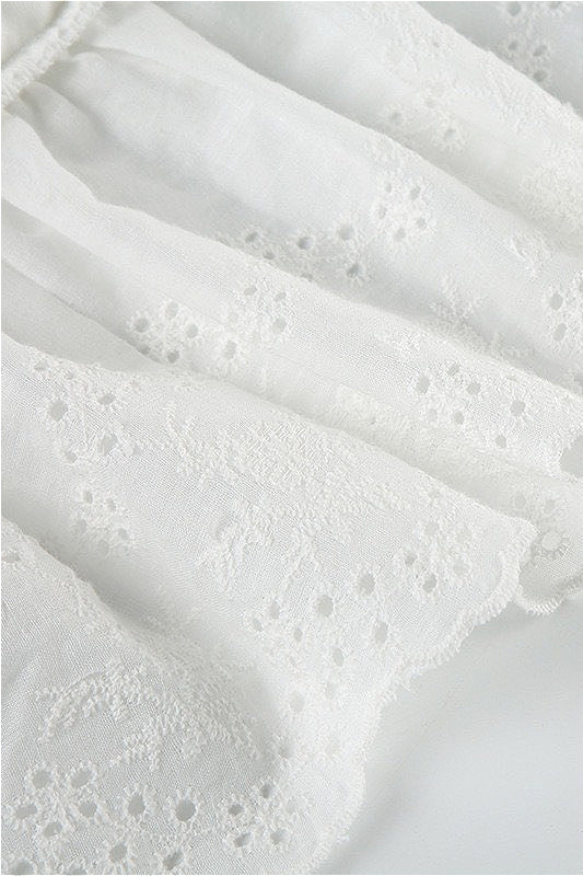 Stretchy Double Layer Lace Patchwork Skirt image 5