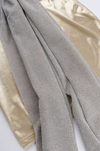 Silk Gloss Strapless Bowknot Bodycon Party Dress image 8