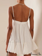 Chain Fold Sleeveless Mini Dress image 3