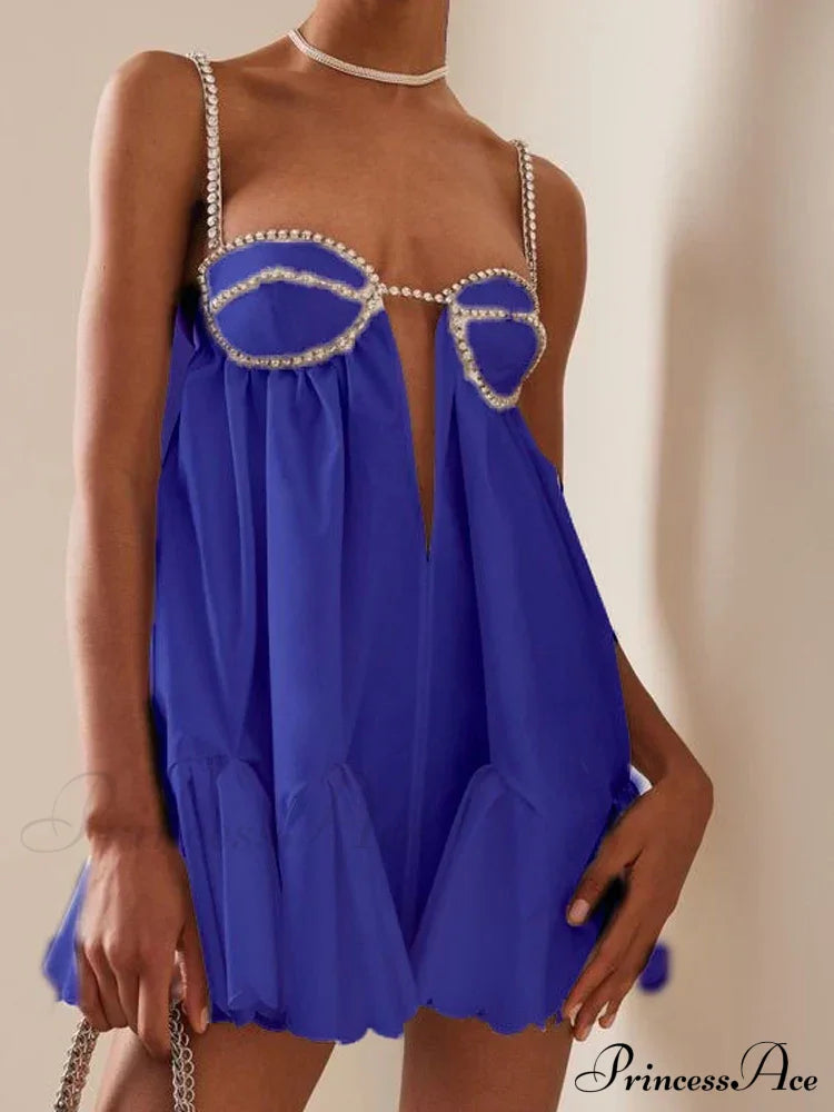 Chain Fold Sleeveless Mini Dress image 5