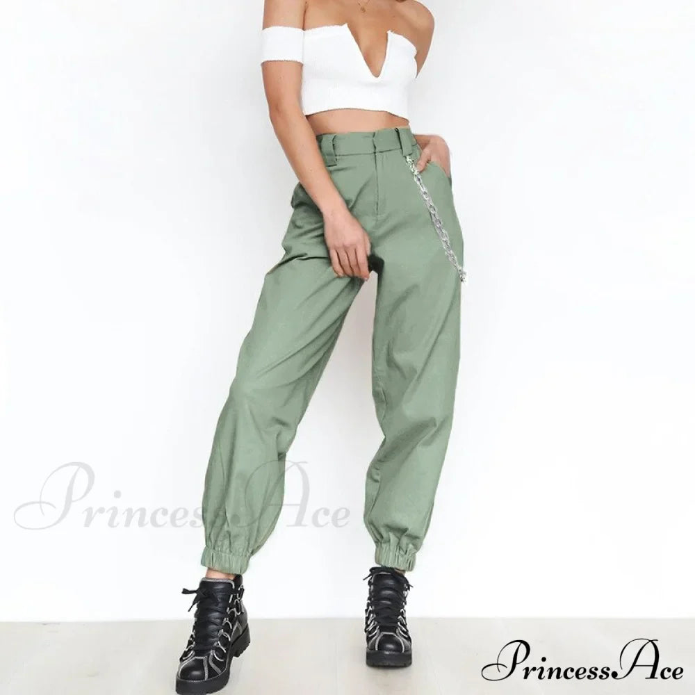 Chain Loose Streetwear Pants image 5