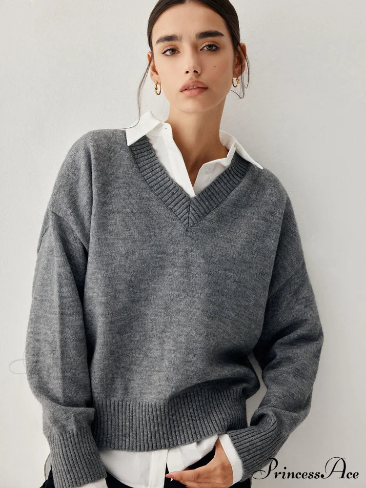 Charcoal Charming Sweater image 1