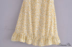 Charming Ditsy Floral Charming Ruffled Mini Dress image 5