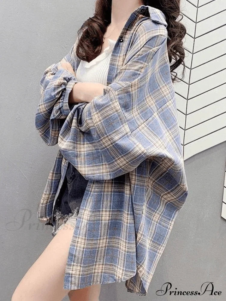 Casual Versatile Plaid Cardigan image 2
