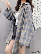 Casual Versatile Plaid Cardigan image 4