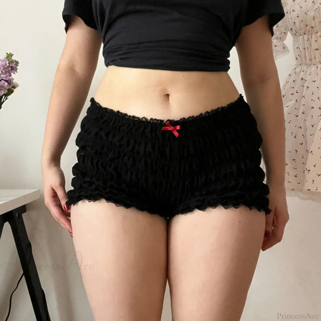 Cherry Print Ruffle Bloomer Short image 5