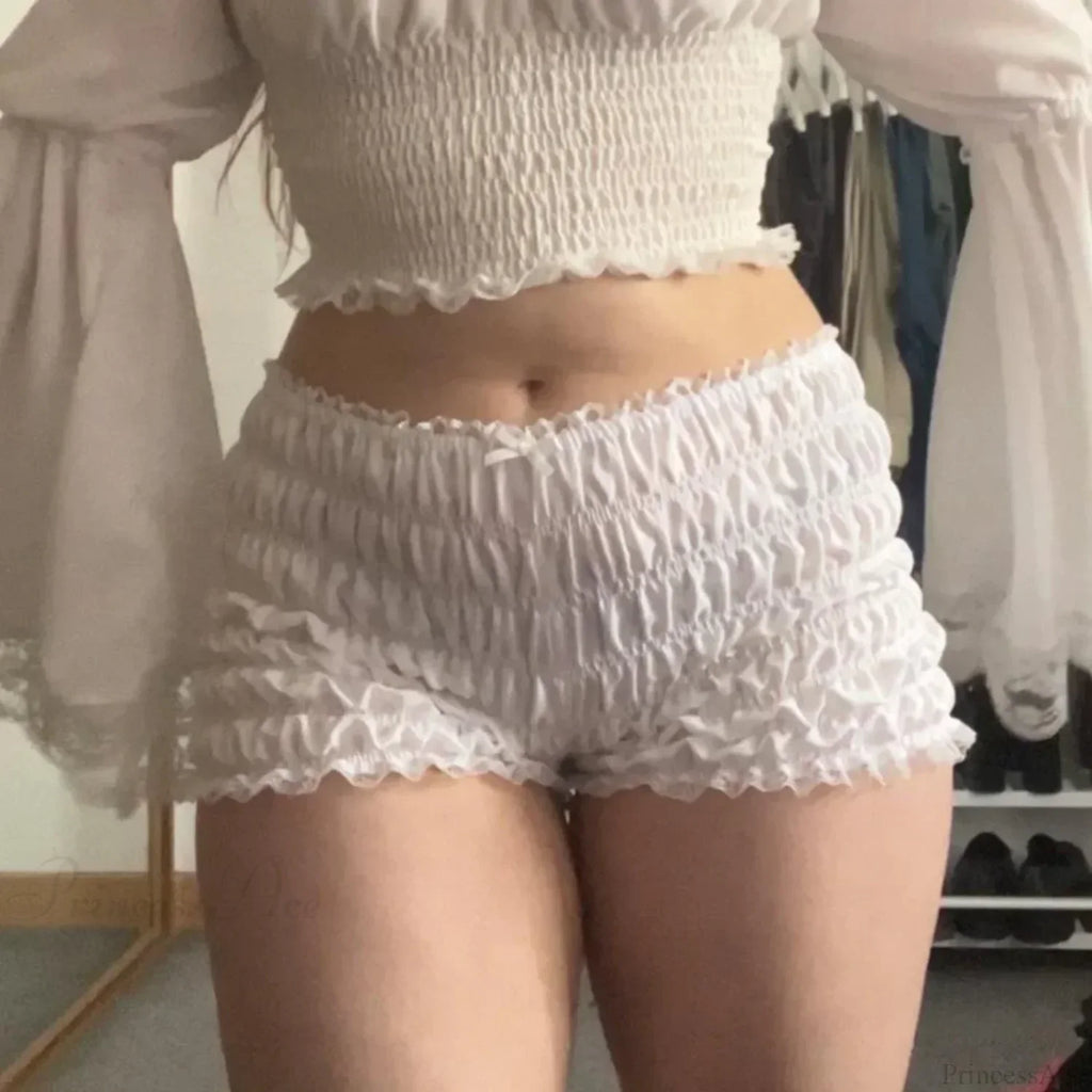 Cherry Print Ruffle Bloomer Short image 6
