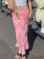 Chevron Charming Floral Skirt image 3