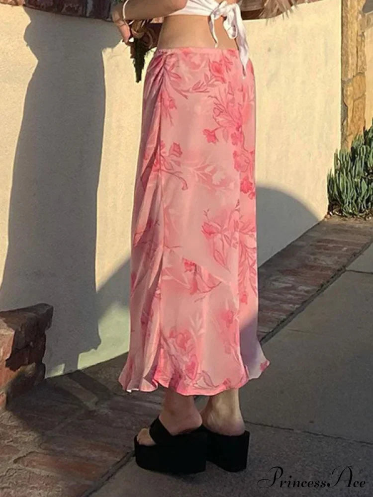 Chevron Charming Floral Skirt image 2