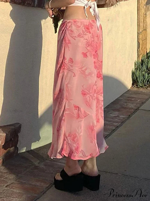 Chevron Charming Floral Skirt image 2