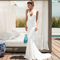 Chic Backless Lace Sequin Prom Dress image 4