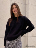 Chic O-neck Elegant Knitted Sweater Pullovers image 7