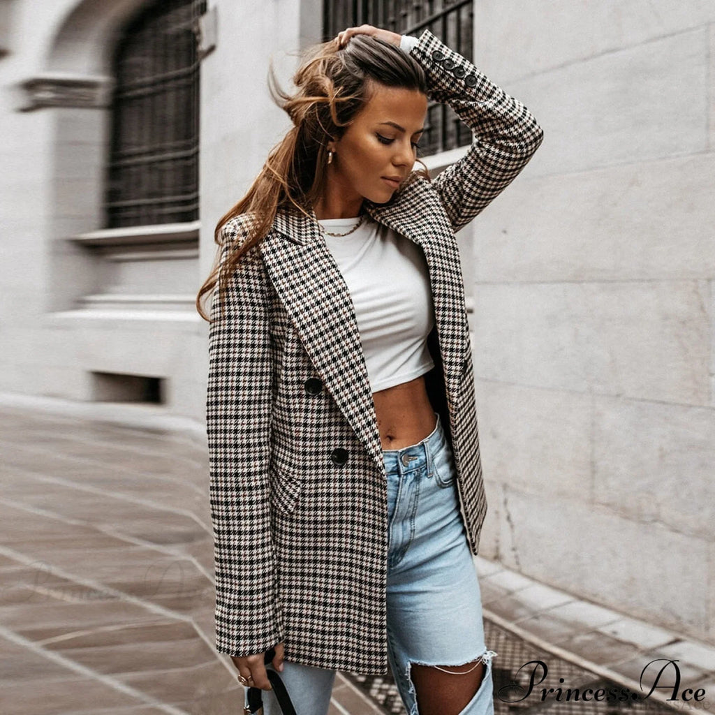 Chic Slim Office Blazers image 3
