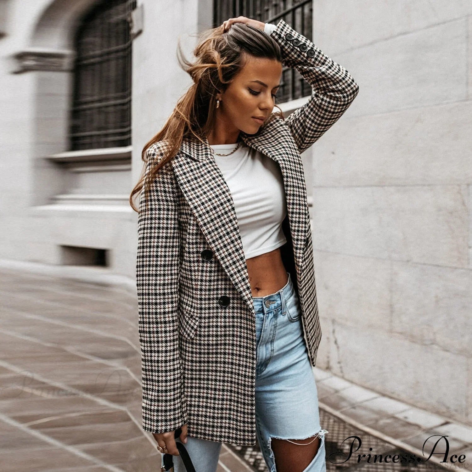 Chic Slim Office Blazers image 3