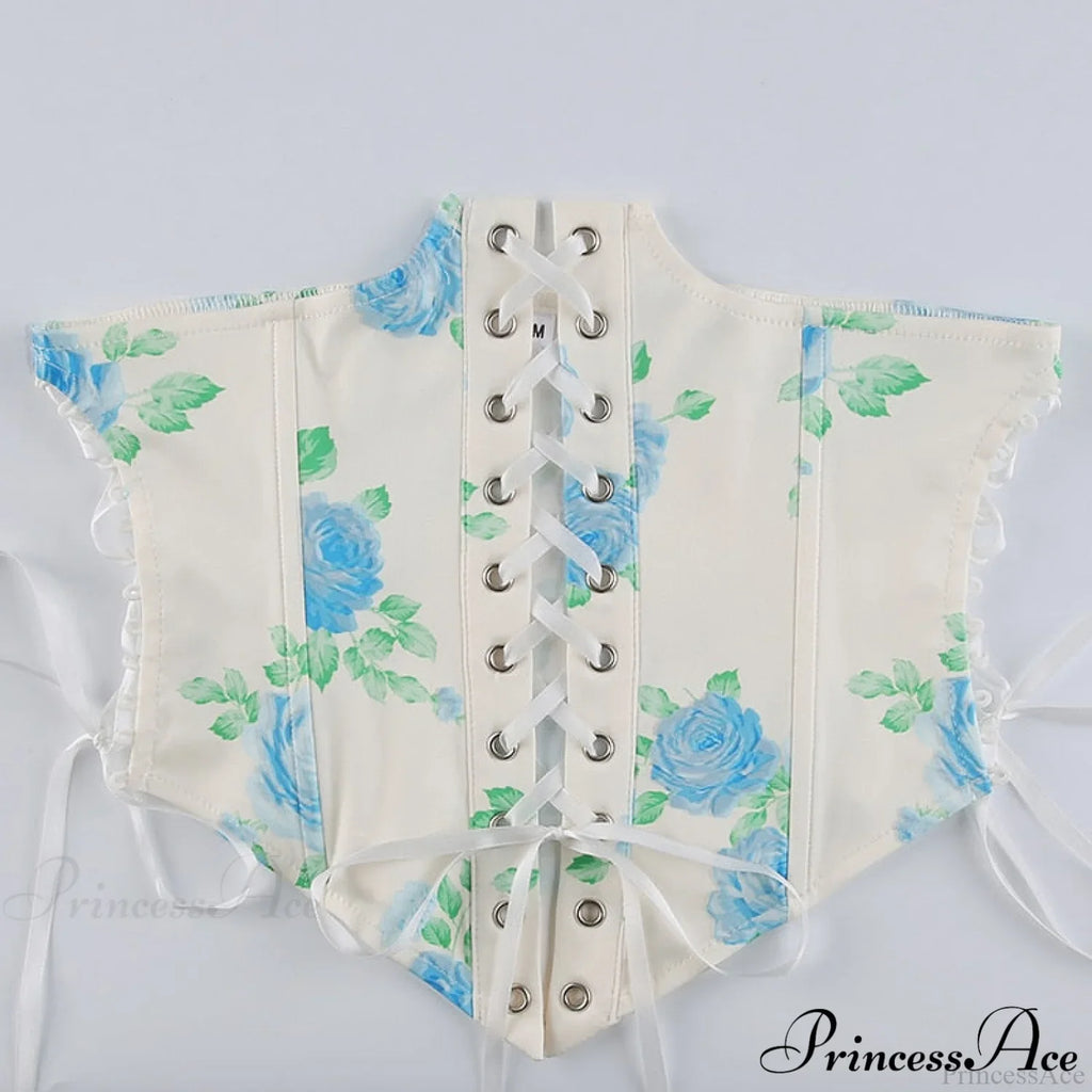 Chiffon Detachable Corset Charming Puff Sleeve Mini Dresses image 11