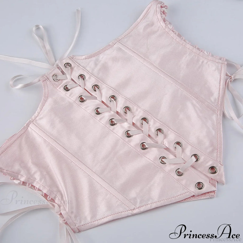 Chiffon Detachable Corset Charming Puff Sleeve Mini Dresses image 23