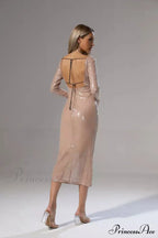 CHLOI LACE Stylish UP SEQUIN DRESS image 8