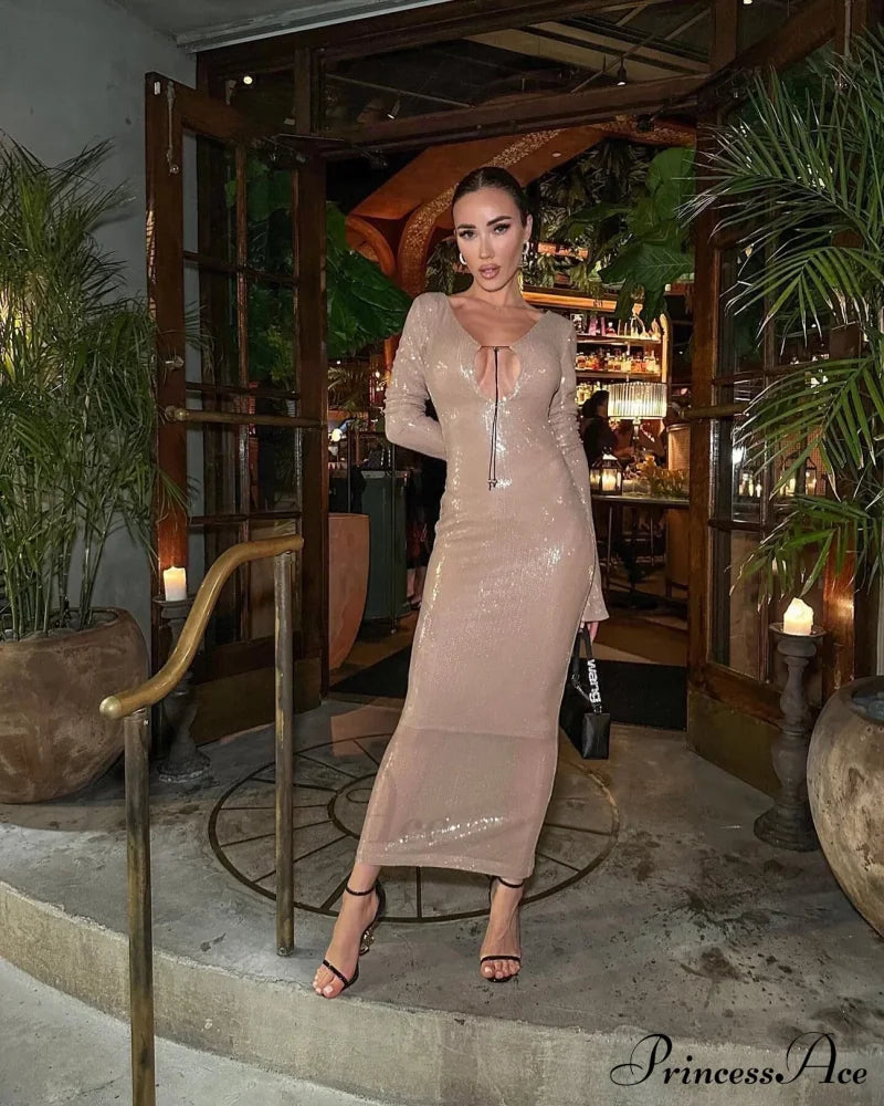 CHLOI LACE Stylish UP SEQUIN DRESS image 21