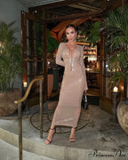 CHLOI LACE Stylish UP SEQUIN DRESS image 21