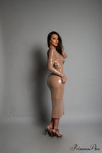 CHLOI LACE Stylish UP SEQUIN DRESS image 3